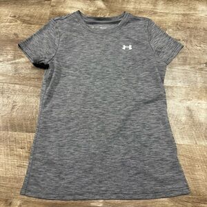 Under Armour Grey T-Shirt Size Small Loose Fit
